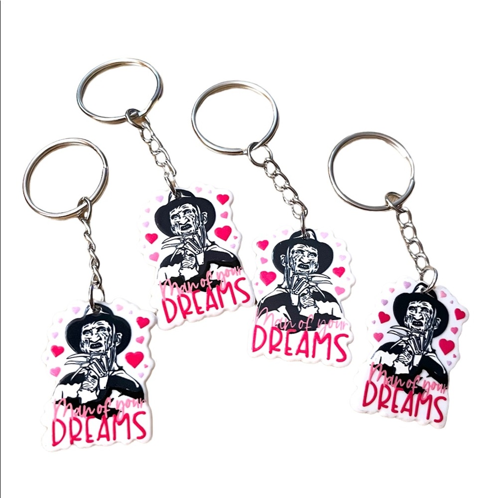 Horror Keychains - 90’s Horror - Ghostface - Michael - Freddy - 80’s Horror - Picture 4 of 4
